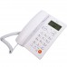 Σταθερό Ψηφιακό Τηλέφωνο WiTech WT-2010WHT με Ανοιχτή Ακρόαση Λευκό